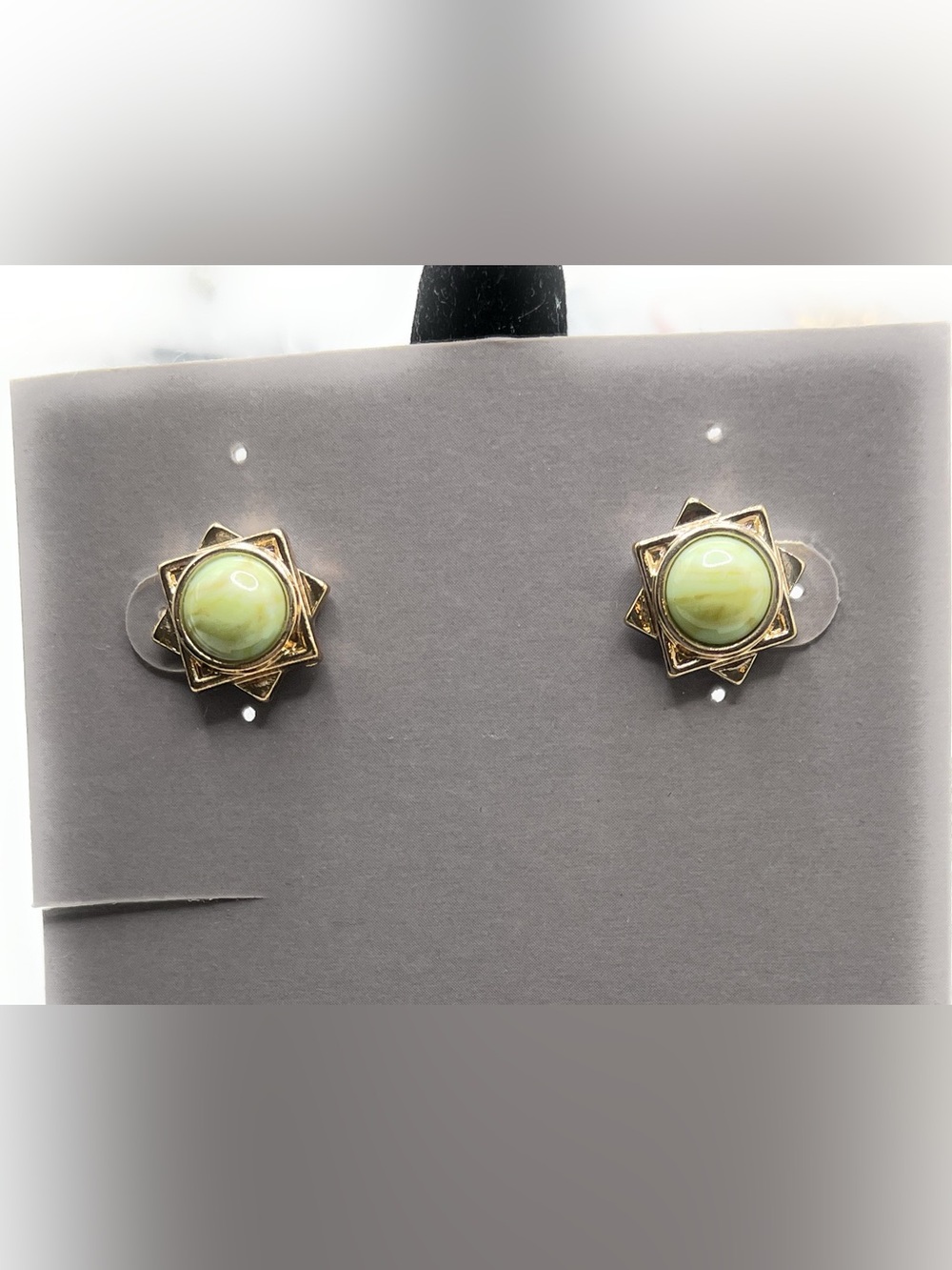93465 Cookie Lee mint Post earings (D99)